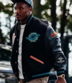 Malik Washington Rivalries Miami Dolphins Varsity Jacket