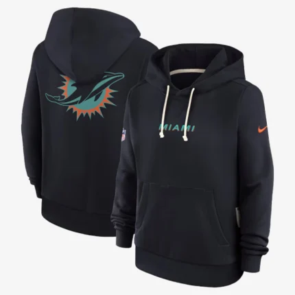 Unisex Mike Mcdaniel Miami Dolphins Nike 2025 Rivalries Sideline Hoodie