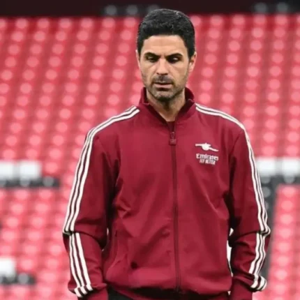 Mikel Arteta UEFA Champions League 2025 Phase MD1 Jacket