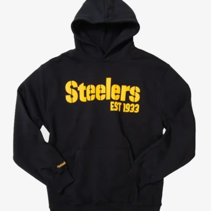 Mitchell & Ness x Pittsburgh Steeler Ireland Hoodie For Unisex