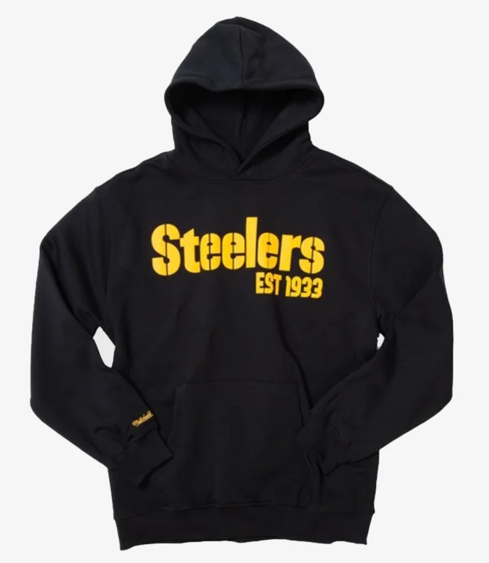 Mitchell & Ness x Pittsburgh Steeler Ireland Hoodie For Unisex
