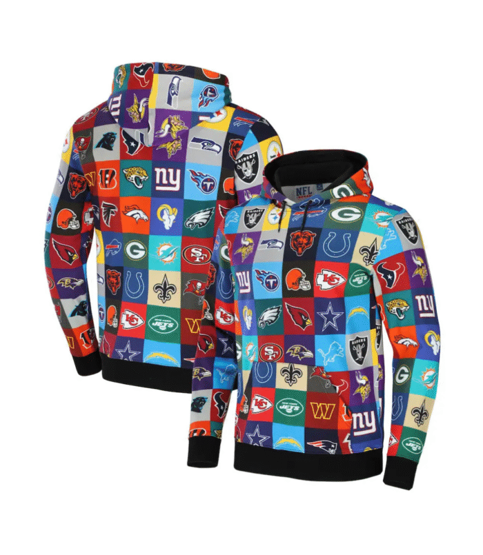 NFL x Staple Black All Team Pullover Hoodie1