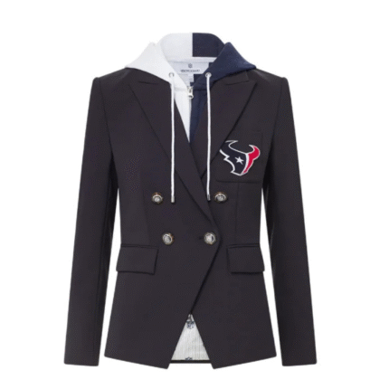NFL x Veronica Beard Houston Texans Dickey Jacket1