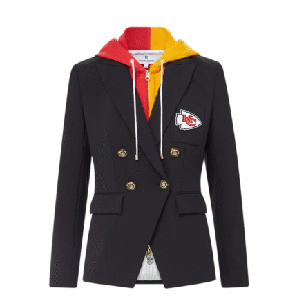 NFL x Veronica Beard Kansas City Chiefs Dickey Jacket1