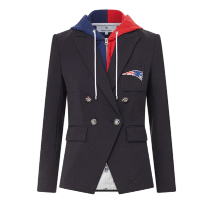 NFL x Veronica Beard New England Patriots Dickey Jacket1