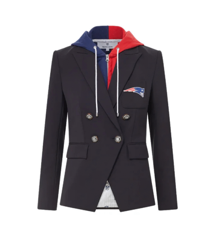 NFL x Veronica Beard New England Patriots Dickey Jacket1