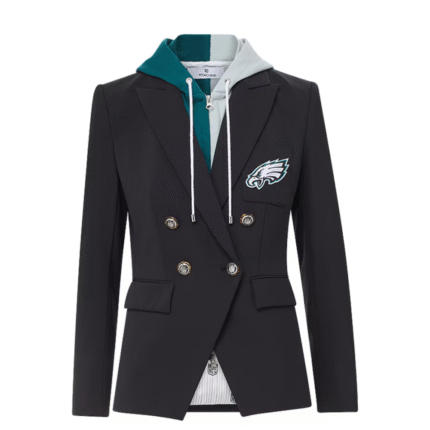 NFL x Veronica Beard Philadelphia Eagles Dickey Jacket1