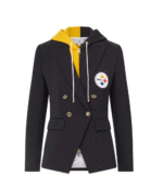 NFL x Veronica Beard Pittsburgh Steelers Dickey Jacket1