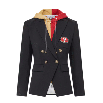 NFL x Veronica Beard San Francisco 49ers Dickey Jacket1
