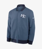 Unisex New England Patriots Nike 2025 Rivalries Collection Sideline Full-Zip Bomber Jacket