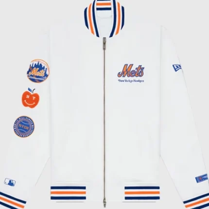 New York Mets New York Or Nowhere x New Era MLB Varsity Jacket
