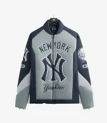 New York Yankees Kith Zip Brixton Puffed Shirt Jacket For Unisex