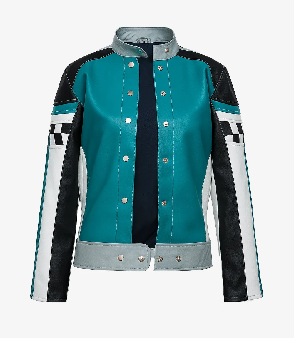 Nicole Wallace Culpa Tuya Leather Jacket Nicole Wallace Culpa Tuya Leather Jacket For Unisex