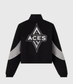 October's Very Own x Wnba Las Vegas Aces Black Track Jacket For Unisex
