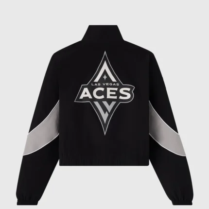 October's Very Own x Wnba Las Vegas Aces Black Track Jacket For Unisex