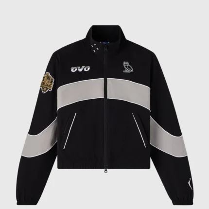 Unisex October's Very Own x Wnba Las Vegas Aces Black Track Jacket