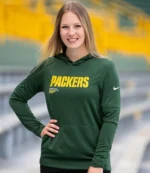 Packers Nike Sideline Womens Hooded Top For Unisex