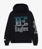 Unisex Philadelphia Eagles Aleali May x No Caller ID Black Stacked Hoodie