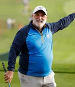 Unisex Ryder Cup 2025 All-Star Match Jose Andres Half-Zip Blue Sweatshirt