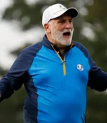 Ryder Cup 2025 All-Star Match Jose Andres Half-Zip Blue Sweatshirt