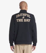 San Francisco 49ers Nike Black 2025 Rivalries Sideline Bomber Jacket For Men & Women