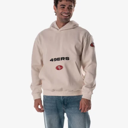 San Francisco 49ers The Wild Collective Corduroy Hoodie For Unisex