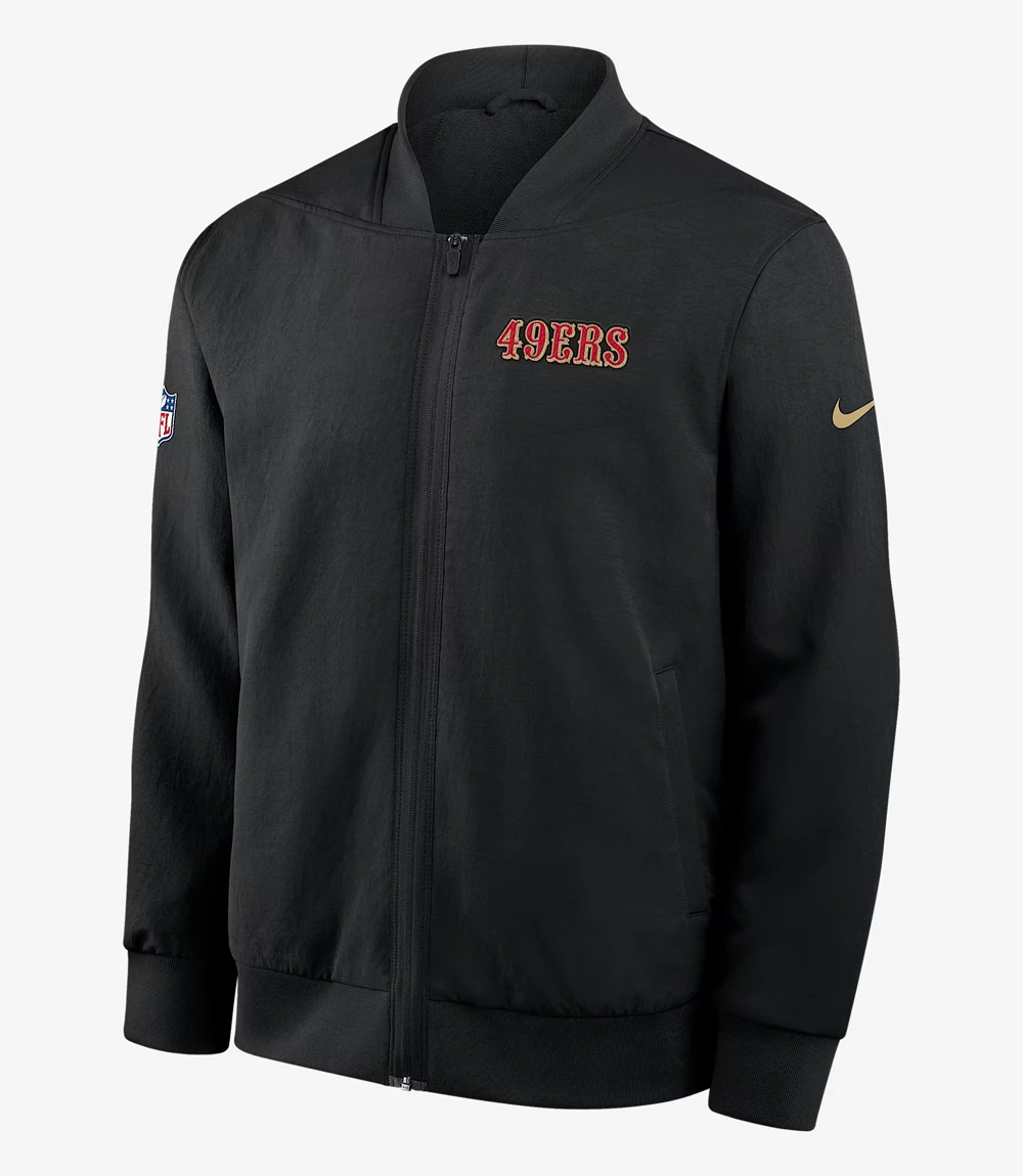 San Francisco Nike 49ers Rivalries Collection Sideline Jacket San Francisco Nike 49ers Rivalries Collection Sideline Jacket For Unisex