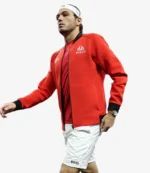 Taylor Fritz Laver Cup Red Bomber Jacket For Unisex
