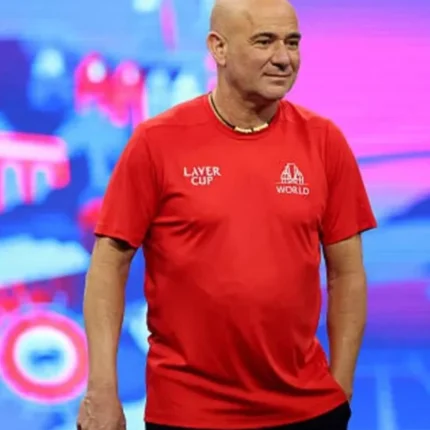 Team World Captain Andre Agassi Laver Cup 2025 T-Shirt For Unisex