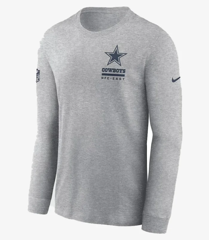 Trevon Diggs Dallas Cowboys 2025 Sideline Long Sleeve T-Shirt For Unisex