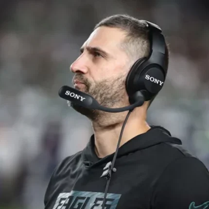 2025 Nick Sirianni Eagles Head Coach Black Hooded Shirt For Unisex