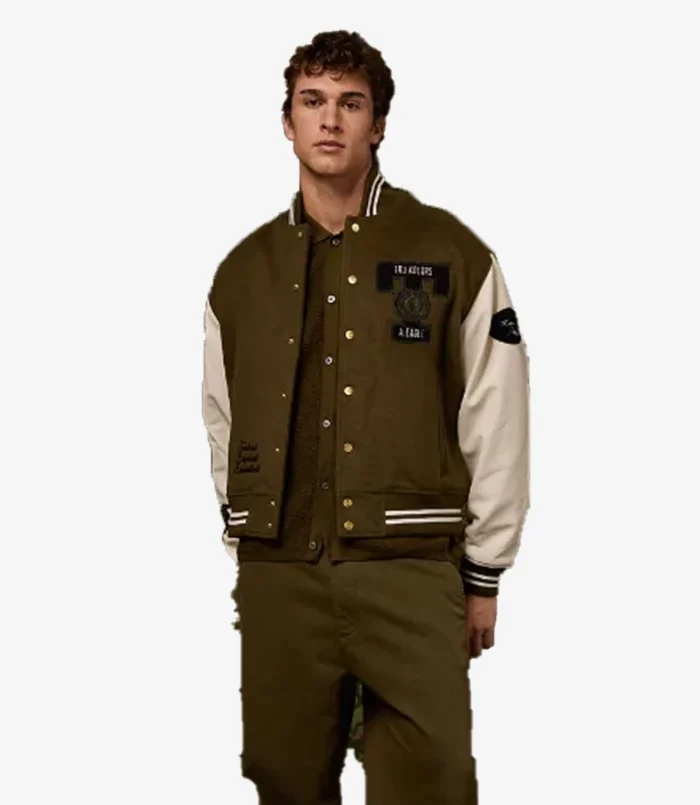 American Eagles x Tru Kolors Varsity Bomber Jacket