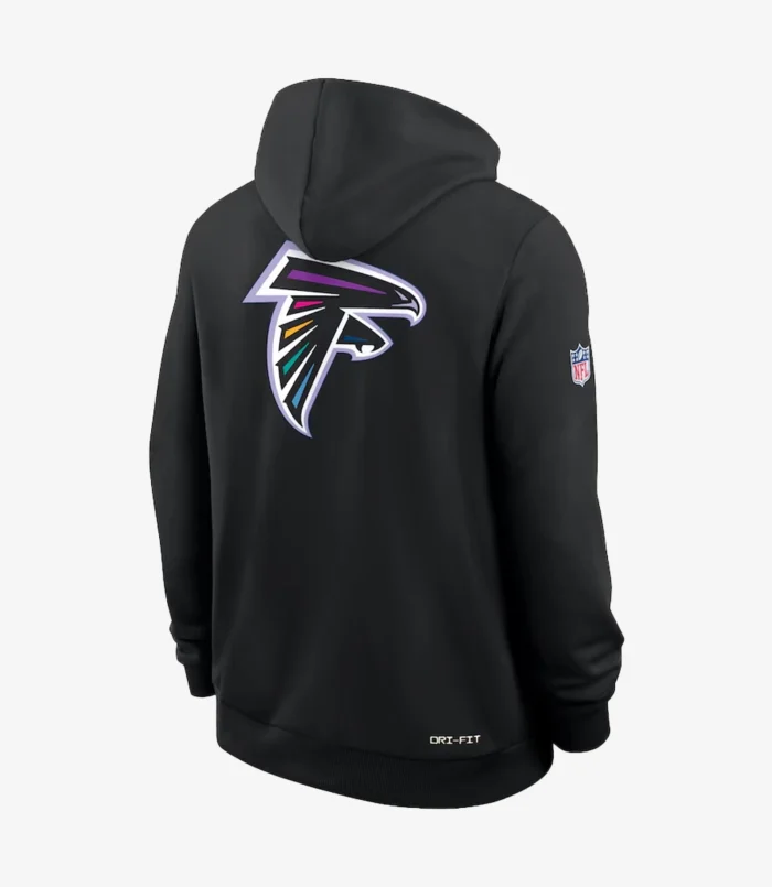 Atlanta Falcons Nike 2025 Crucial Catch Sideline Hoodie For Unisex
