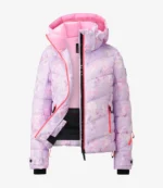 BOGNER Fire+Ice x LoveShackFancy Saelly Ski Purple Puffer Jacket