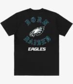 Born x Raised Black Philadelphia Eagles T-Shirt