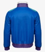 Johnny Cage Game Mortal Kombat 11 Blue Leather Jacket