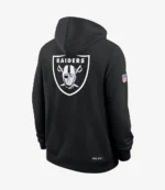 Las Vegas Raiders Nike Black 2025 NFL Crucial Catch Sideline Standard Issue Dri-FIT Hoodie For Unisex