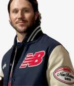 NFL MVP 2025 Josh Allen New Balance Blue Varsity Jacket For Unisex