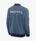 New England Patriots Nike 2025 Rivalries Collection Sideline Full-Zip Bomber Jacket