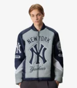 New York Yankees Kith Zip Brixton Puffed Shirt Jacket
