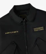 OVO Alpha Industries Black Bomber Jacket