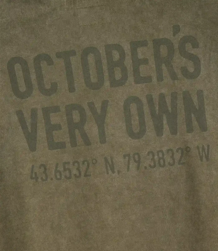 OVO Alpha Industries Garment Dyed Hoodie