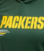 Packers Nike Sideline Womens Hooded Top