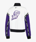 Phoenix Mercury Nike Buzzer Beaters Satin Stitch Quarter-Zip Pullover Jacket For Unisex