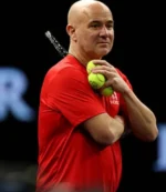 Team World Captain Andre Agassi Laver Cup 2025 T-Shirt