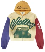 Unisex Vale Forever Collage Zip UP Jacket