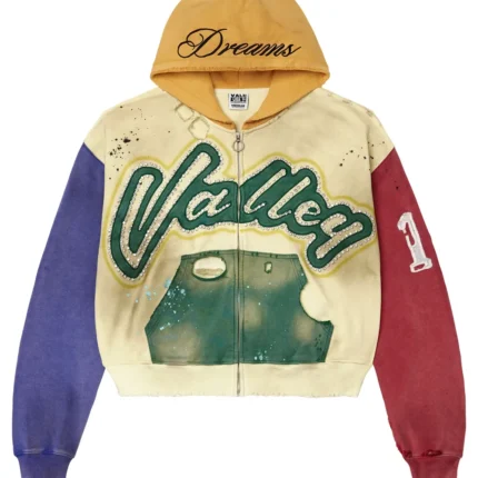 Unisex Vale Forever Collage Zip UP Jacket
