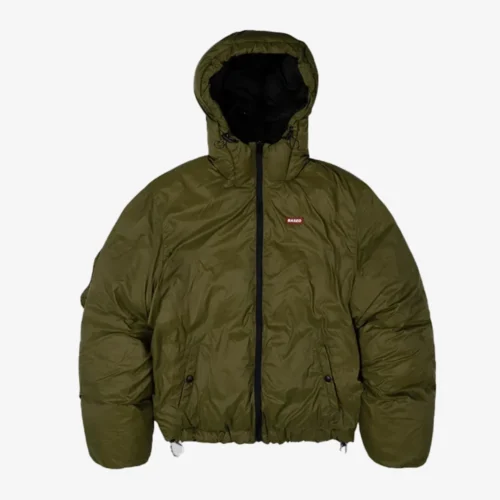 Unisex 99based Reverse Hooded Puffer Jacket