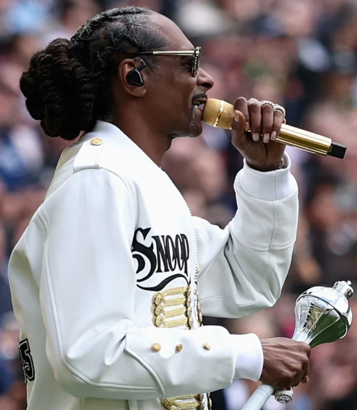 Unisex AFL Grand Final 2025 Snoop Dogg White Jacket