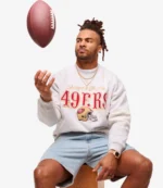 Unisex Abercrombie San Francisco 49ers Graphic Crew Sweatshirt